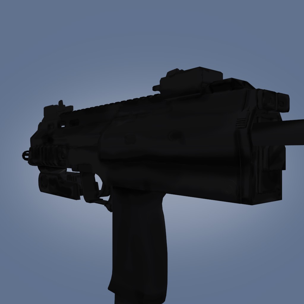  MP7_v2 with textures preview image 3